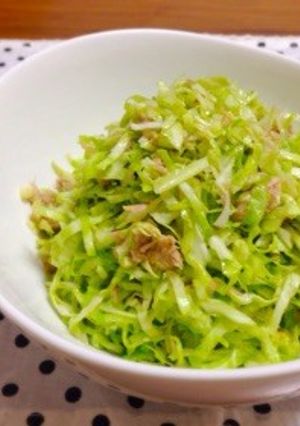 簡単♪キャベツとツナのしっとりサラダ-レシピのメイン写真