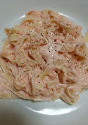 簡単♪濃厚たらこクリームパスタ-レシピのメイン写真