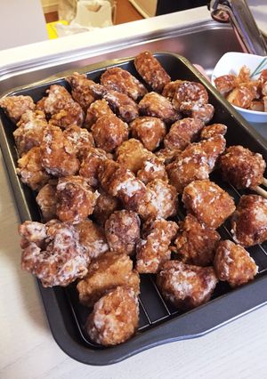 胸肉でもジューシー、ヘルシー節約から揚げ-レシピのメイン写真