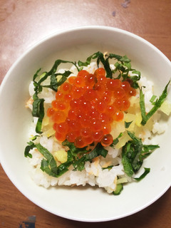鮭ごはん-レシピのメイン写真