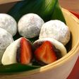 レンジでいちご大福