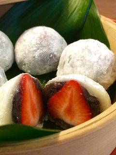 レンジでいちご大福-レシピのメイン写真