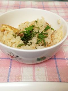 なめたけの混ぜごはん-レシピのメイン写真