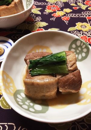 圧力鍋で柔らか豚の角煮-レシピのメイン写真