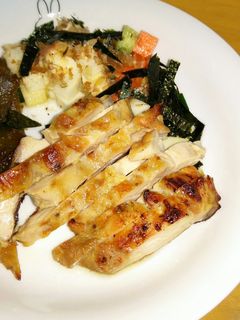簡単!鶏もも味噌漬け焼き♪魚焼きグリルで-レシピのメイン写真