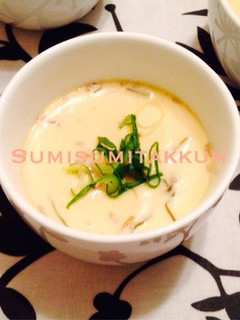 材料これだけ‼︎松前漬けで茶碗蒸し☆-レシピのメイン写真