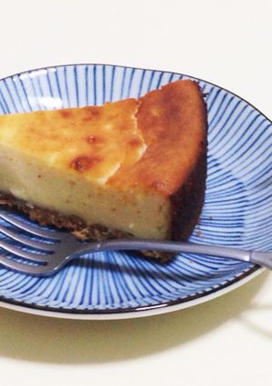 トースターで簡単ベイクドチーズケーキ-レシピのメイン写真