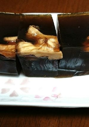 くるみ入りで☆香ばしいコーヒー寒天-レシピのメイン写真