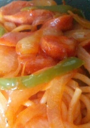 うちのナポリタン-レシピのメイン写真