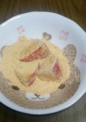 きなこりんご-レシピのメイン写真