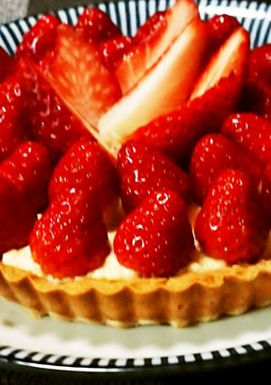 米粉いちごタルト-レシピのメイン写真