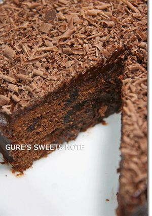チョコレートのフルーツケーキ-レシピのメイン写真