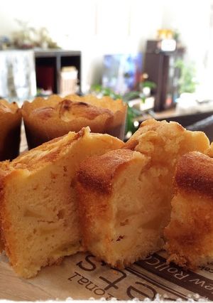 しっとり☆簡単りんごのパウンドケーキ-レシピのメイン写真