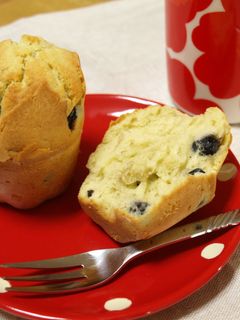 おせちの残りで☆黒豆マフィン-レシピのメイン写真