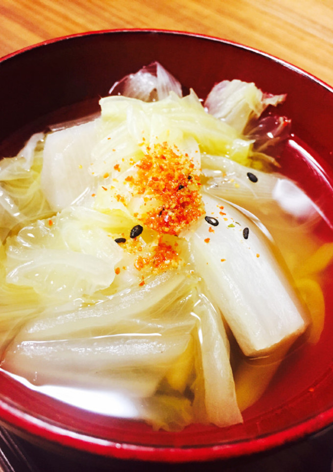 ★たっぷり白菜と里芋のスープ★-レシピのメイン写真
