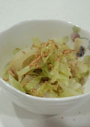 【材料3つ】キャベツとツナのさっと煮-レシピのメイン写真