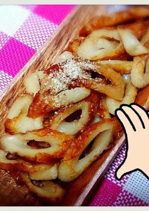 節約recipe■ちくわの照り焼き-レシピのメイン写真