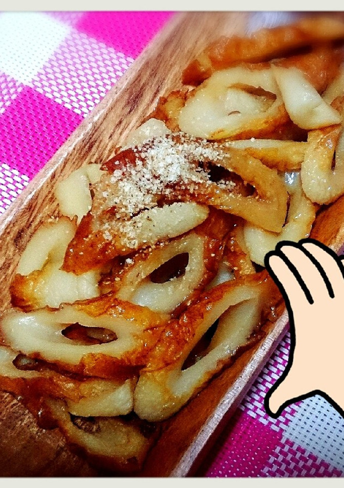 節約recipe■ちくわの照り焼き-レシピのメイン写真