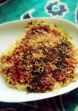 低カロノンフラワーおからお好み焼き♡-レシピのメイン写真