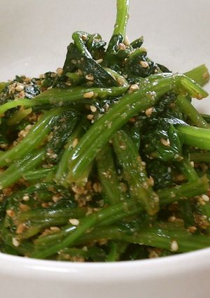 基本の副菜 ほうれん草のごま和え-レシピのメイン写真