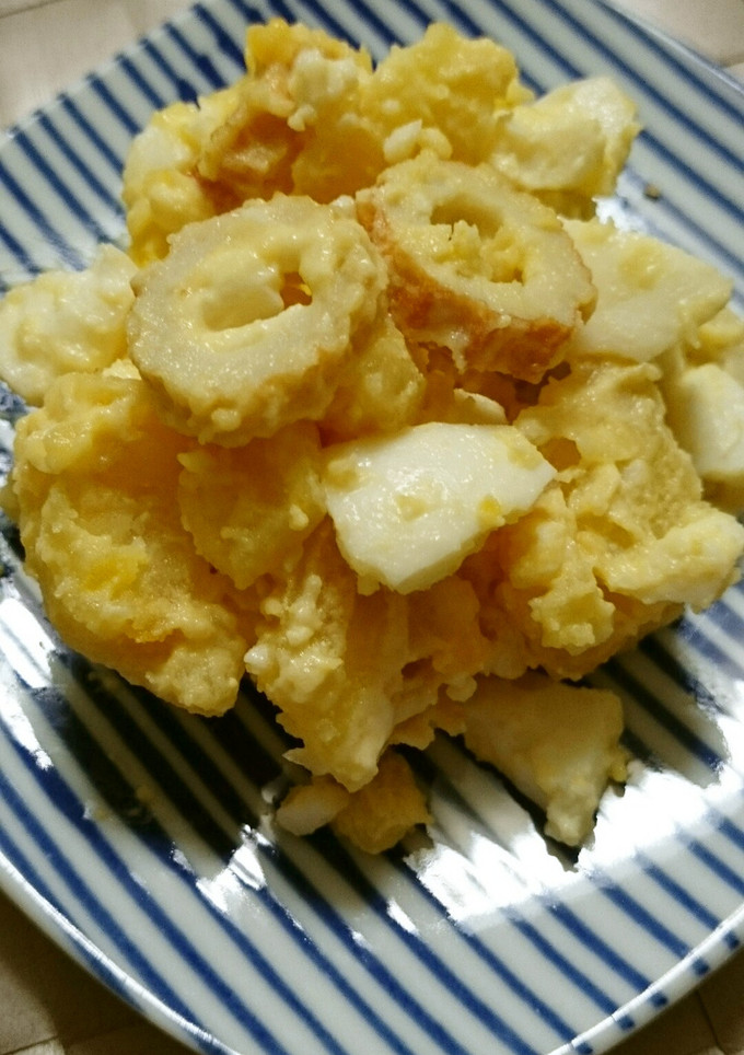 ちくわと卵の和風ポテサラ-レシピのメイン写真