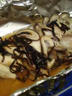 ●塩昆布でたらのホイル焼き●-レシピのメイン写真