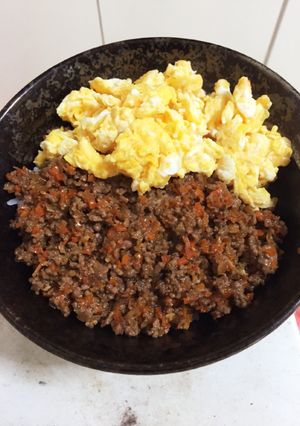 そぼろ丼-レシピのメイン写真
