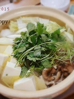鶏・昆布の出汁でおいしい湯豆腐♪-レシピのメイン写真