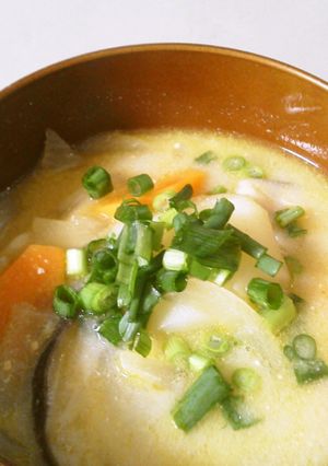 旨み&コクでマヨ味噌汁？ミルクスープ？-レシピのメイン写真