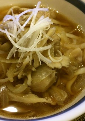 まいたけ肉うどん-レシピのメイン写真