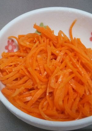 人参サラダ・かぼす使用-レシピのメイン写真