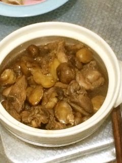 鷄ももと栗の中華煮込み-レシピのメイン写真