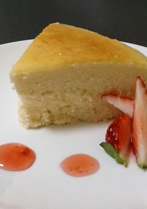 ふわふわ！スフレチーズケーキ-レシピのメイン写真