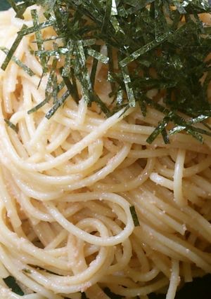 和風醤油バター焼きたらこパスタ-レシピのメイン写真