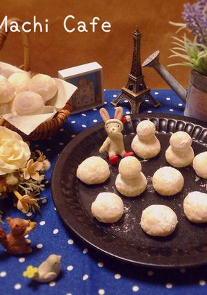 雪だるま♡スノーボール♪-レシピのメイン写真
