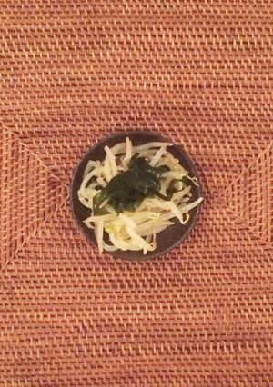 ナムル: もやし-レシピのメイン写真