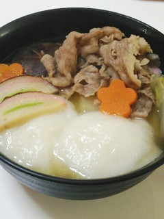 調味料は1つだけ!我が家の簡単お雑煮★-レシピのメイン写真