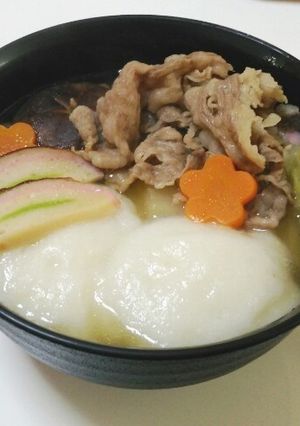 調味料は１つだけ！我が家の簡単お雑煮★-レシピのメイン写真