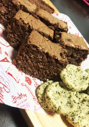 材料は3つ おからスイーツ チョコケーキ-レシピのメイン写真