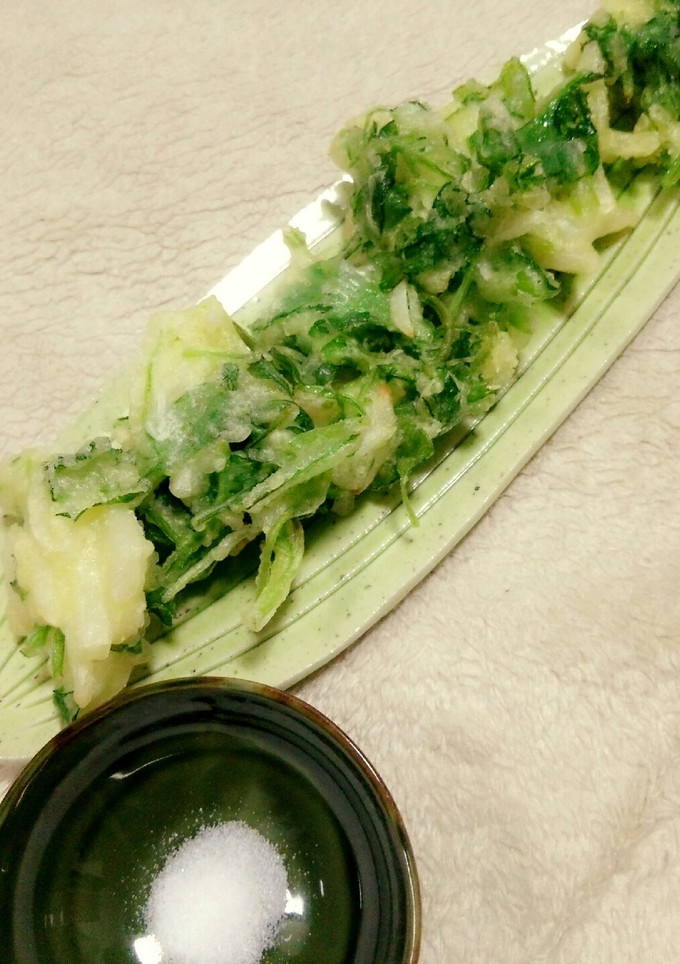 七草のかき揚げ-レシピのメイン写真