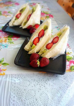 фバニラ香る～フルーツサンドф-レシピのメイン写真