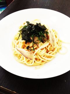 ツナと椎茸の和風パスタ-レシピのメイン写真