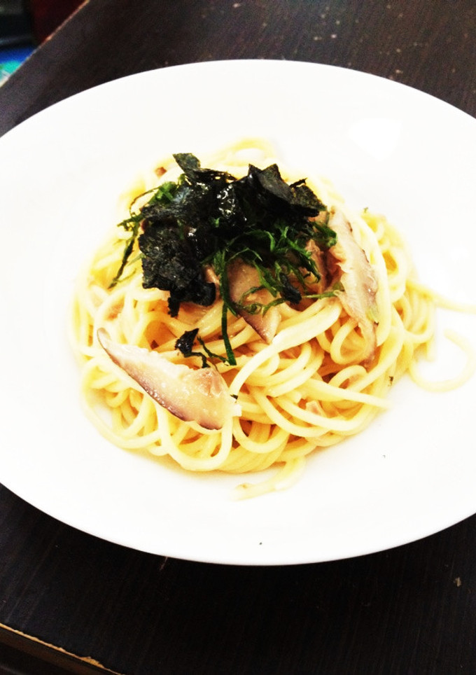 ツナと椎茸の和風パスタ-レシピのメイン写真