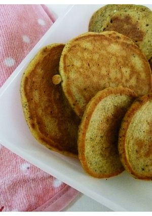 黒ごまきな粉のパンケーキ♡離乳食完了期～-レシピのメイン写真