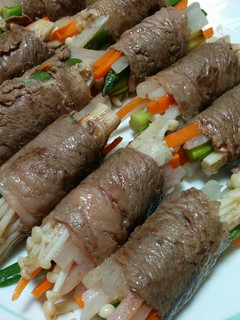 ☆簡単!野菜の肉巻き☆-レシピのメイン写真