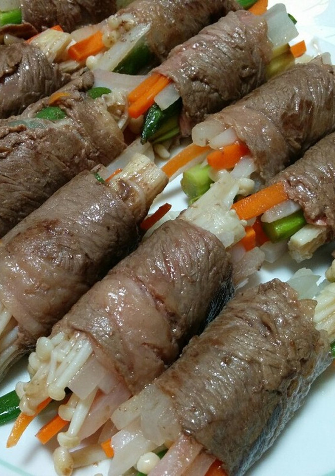 ☆簡単！野菜の肉巻き☆-レシピのメイン写真