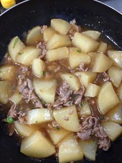 豚肉と大根の炒め煮-レシピのメイン写真