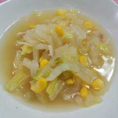 รูปของ 白菜でコトコトコンソメ煮