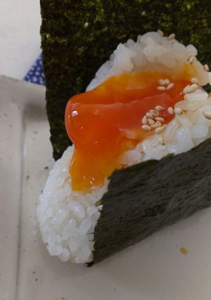 トロうま～！絶品たまごおにぎり-レシピのメイン写真