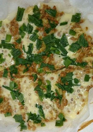 鏡開き❗納豆とたくあんの餅ピザ風-レシピのメイン写真